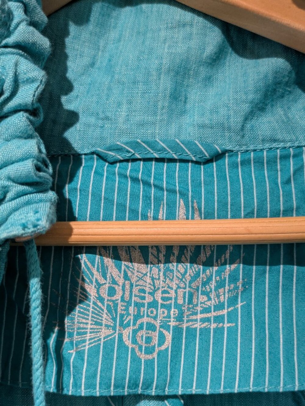 Olsen Turq.Button Front Jacket - Picture 8 of 8